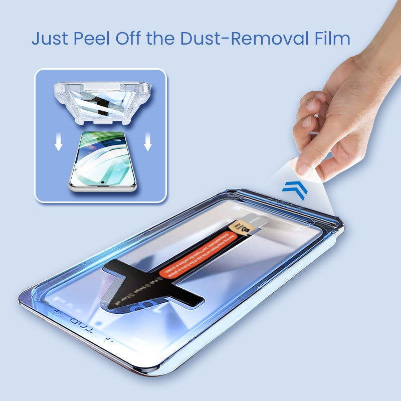 🎁4K HD/Anti-Peeping Tempered Glass Screen Protector with Auto Dust-elimination Installation for Samsung