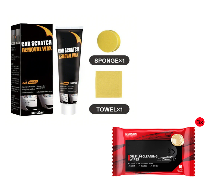 🚗 Limited-time 50% off ✨ Car Scratch Repair Paste – Easy Application, Quick Drying & Invisible Finish 🔧