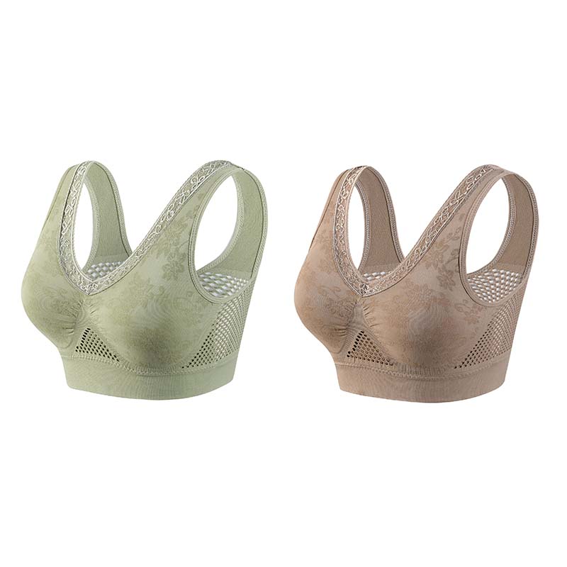 💗LAST DAY - BUY 1 GET 1 FREE💐 Buy One Get One Free 🎁 Pure Cotton Buttonless Comfy Lifting Bra