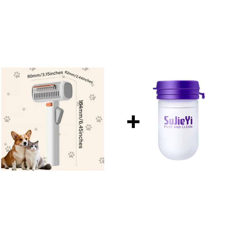 š„2-IN-1 Pet Self-Detangling & Grooming Comb