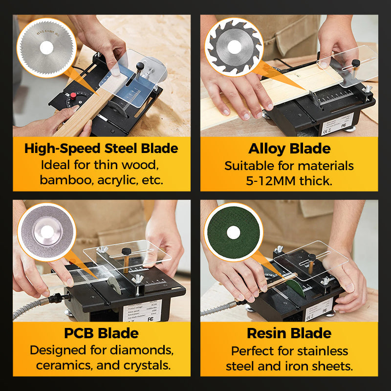 š„Super low priceā°Multifunctional Mini Precision Table Saw