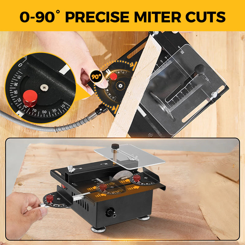 š„Super low priceā°Multifunctional Mini Precision Table Saw