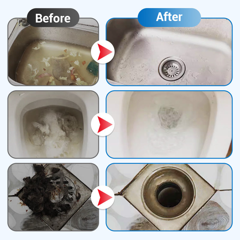 🔥Powerful Pipeline Dredging Agent for Kitchen & Toilet