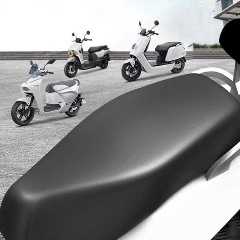 š„Buy 1 Get 1š„šµš§ Waterproof Artificial Leather Seat Cover for Electric Moped - Stylish Protection Buy More Get More Ride with Confidence
