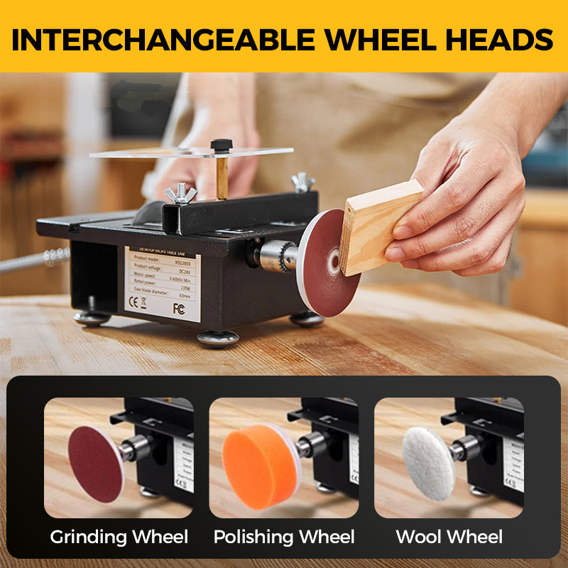 š„Super low priceā°Multifunctional Mini Precision Table Saw