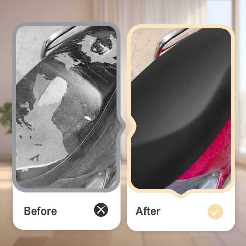 š„Buy 1 Get 1š„šµš§ Waterproof Artificial Leather Seat Cover for Electric Moped - Stylish Protection Buy More Get More Ride with Confidence