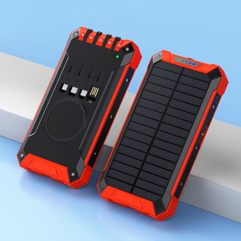 ⚡Solar Wireless Portable Power Bank (Free Shipping & 50% OFF)