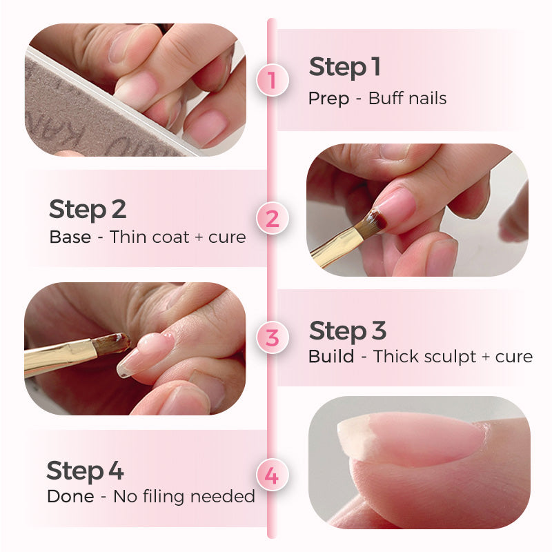 🎉Buy 3 and get 5 free💅3-in-1 multipurpose nail base gel with high transparency