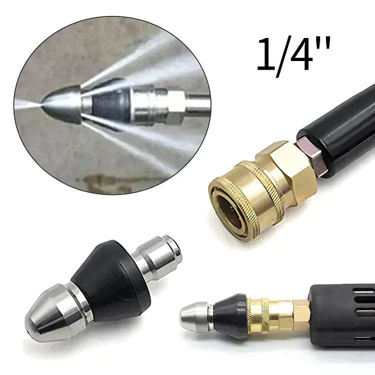 Drain cleaning tool High pressure nozzle