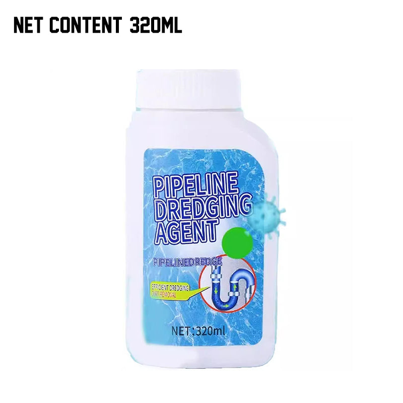 Liapu Powerful Pipe Dredging Agent for Kitchen and Toilet Pipelines - Dissolves 200+ Blockages and Kills 99% of Bacteria