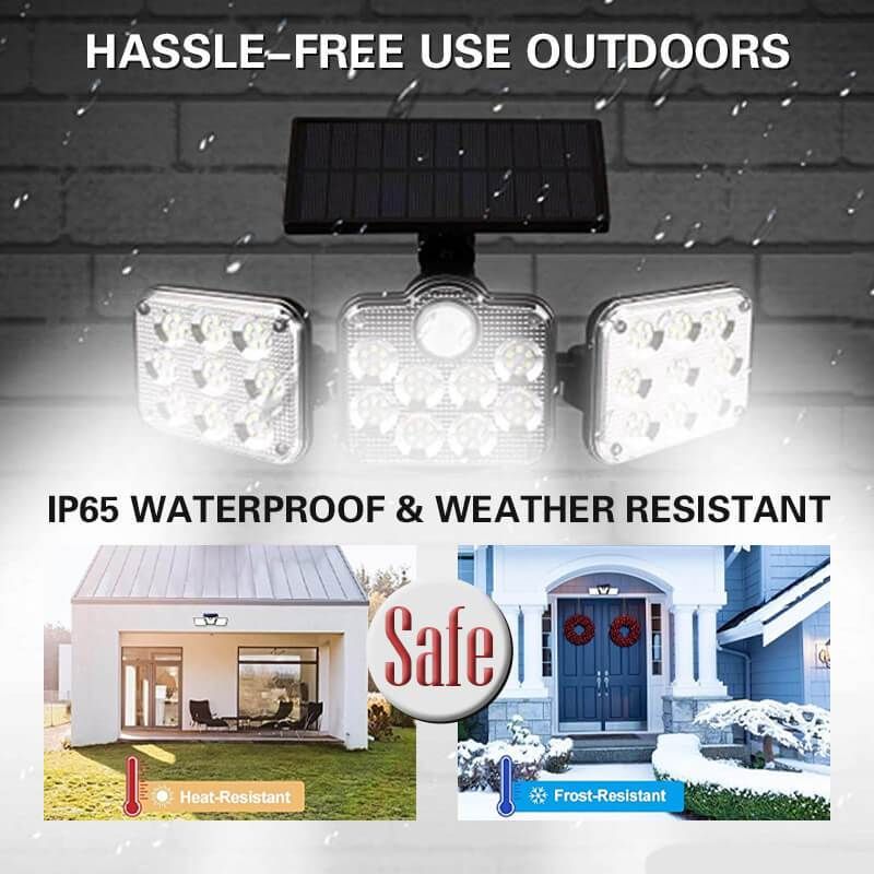 š„Limited Time 50% Off š„Triple LED Solar Wall Light