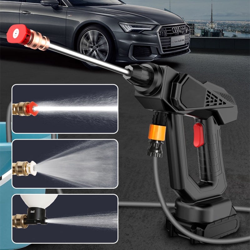 🚿⚡ Cordless Portable High Pressure Water Gun! Free from the hose ×20Bar super strong water pressure, car wash / watering / cleaning all-around king ✨