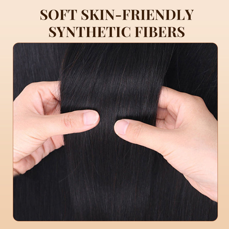 🔥The secret to staying young🔥Elegant Breathable Fluffy Wig Head Covers