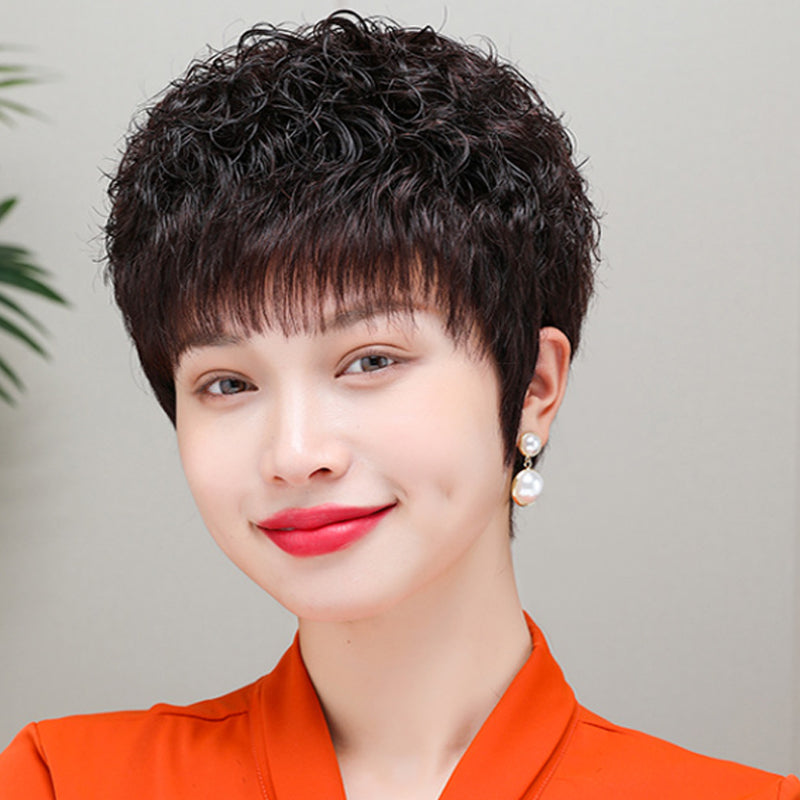 🔥The secret to staying young🔥Elegant Breathable Fluffy Wig Head Covers