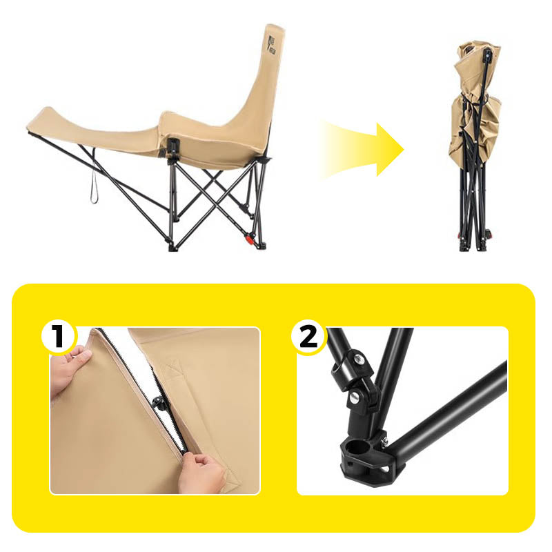 Portable Outdoor Adjustable Folding Chair