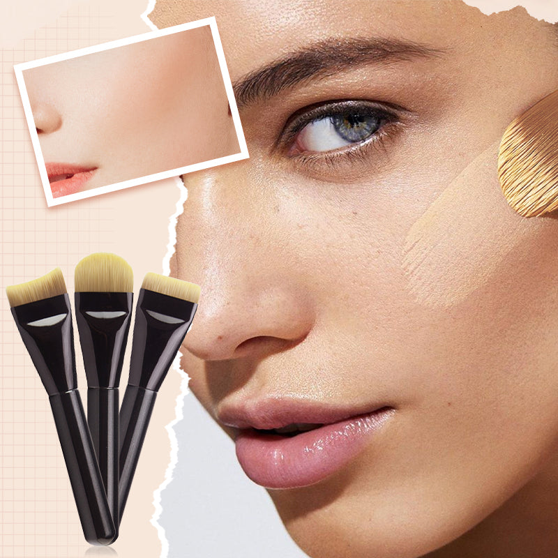 Flat Foundation Brush for Liquid Makeup