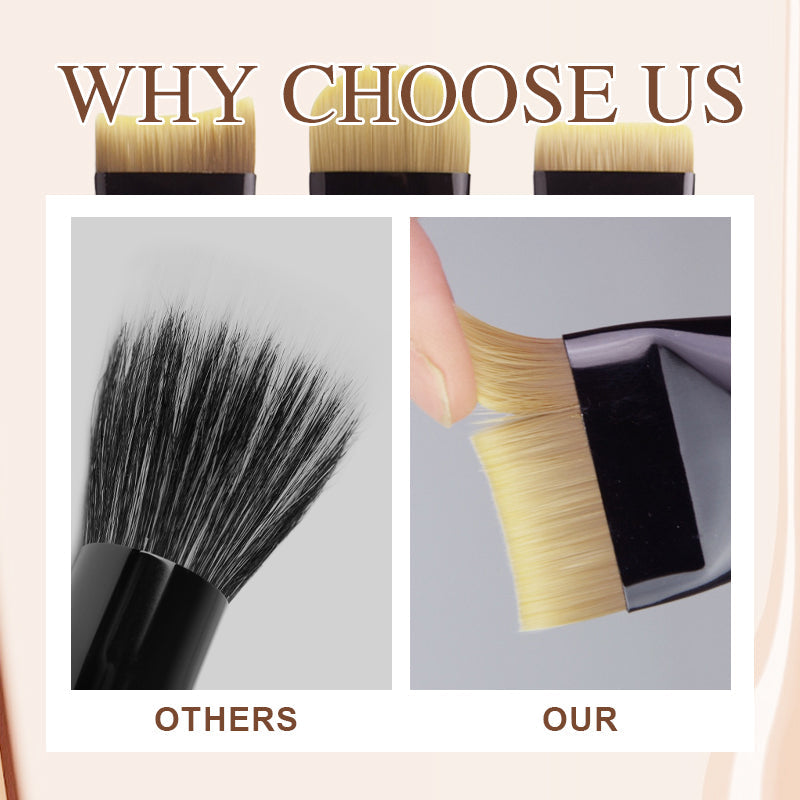 Flat Foundation Brush for Liquid Makeup