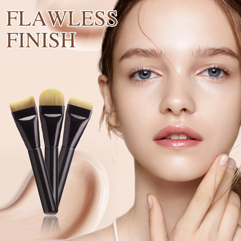 Flat Foundation Brush for Liquid Makeup