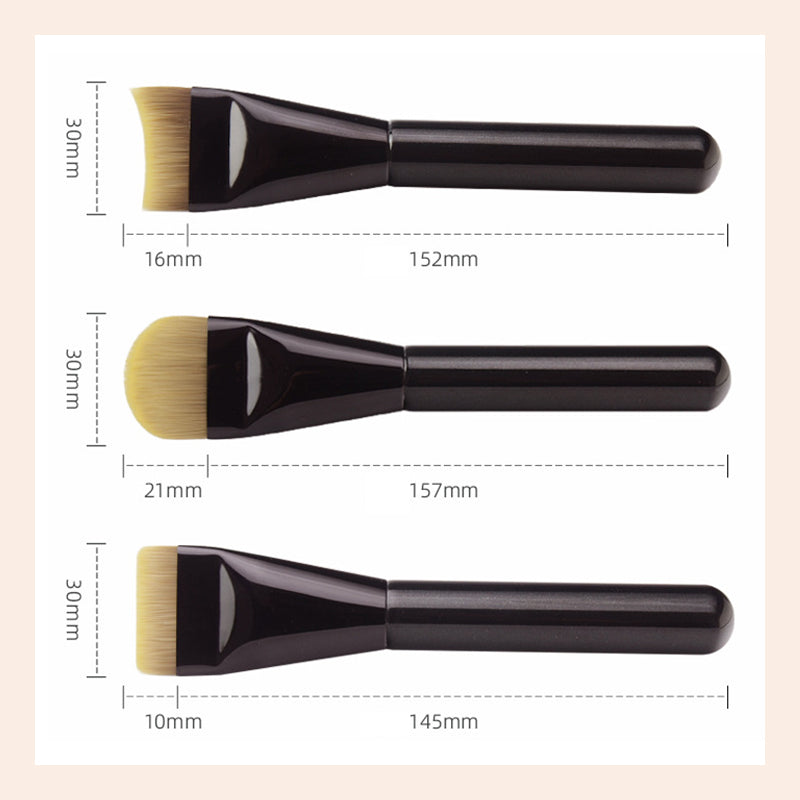 Flat Foundation Brush for Liquid Makeup