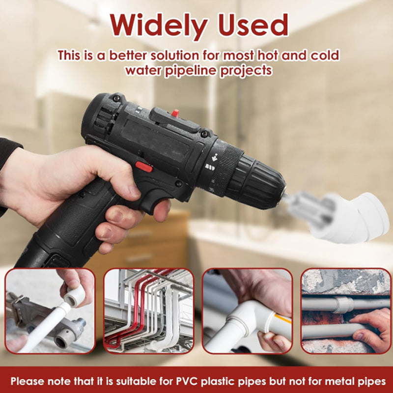 🔧✨Double-action internal and external thread cutting tool! 3-minute threading!