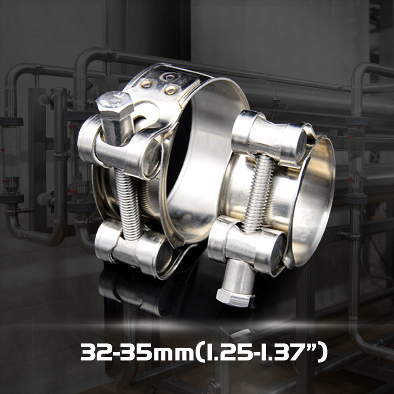 🔧⚙️ Stainless Steel T-Bolt Clamps! 30 Second Seal No Leak, Lifetime Rust Resistant💪
