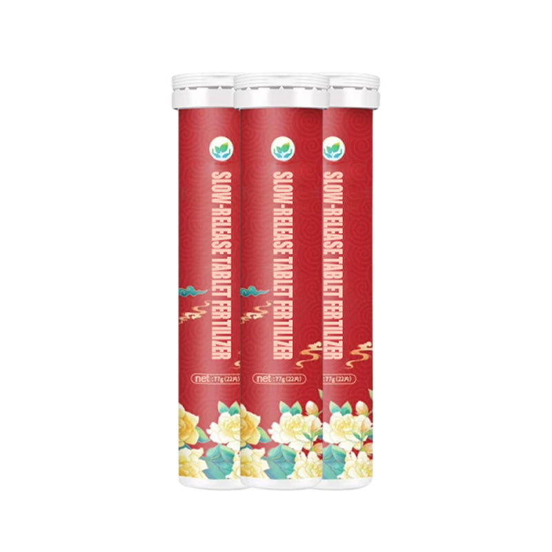 🌿🔋 Slow Release Tablet Fertilizer! 6 months of long-lasting nutrients, 0 mistakes for lazy people to raise flowers 💧!