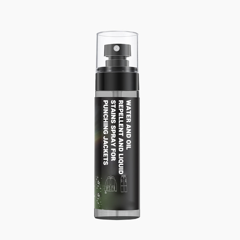 Water And Oil Repellent And Liquid Stains Spray For Punching Jackets