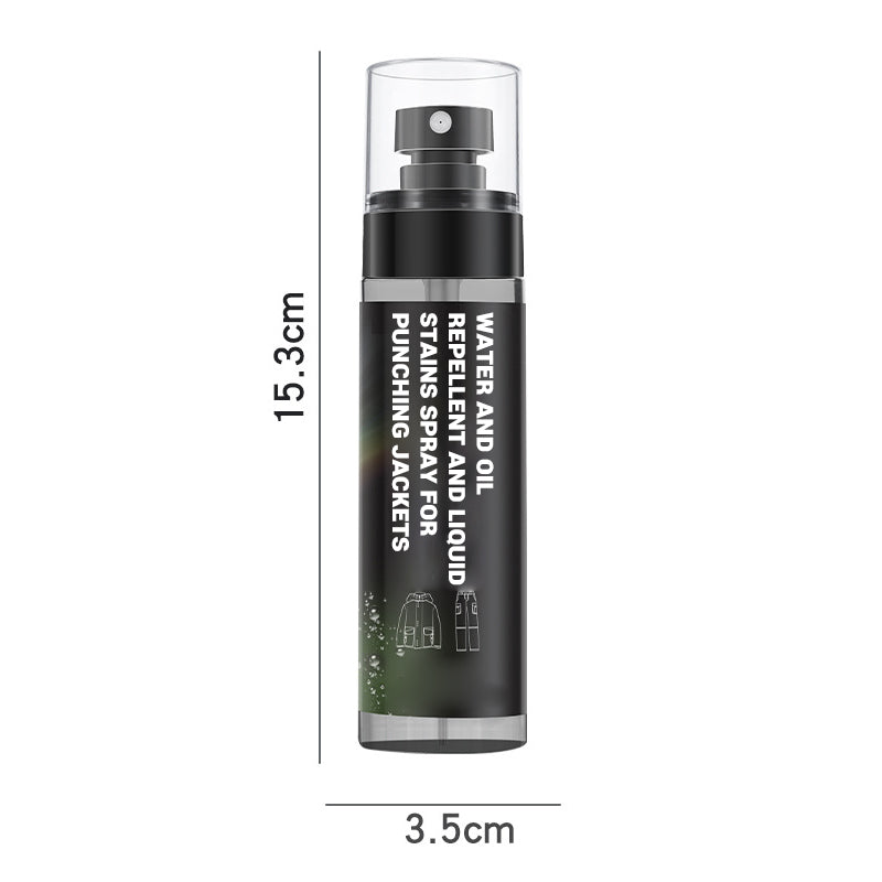 Water And Oil Repellent And Liquid Stains Spray For Punching Jackets