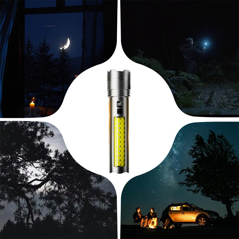 Rechargeable Super Bright LED Flashlight