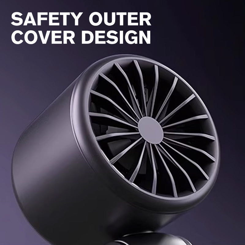 🌞🔥 Hot enough to melt? ❄️✨ Portable Rechargeable Semiconductor Cooling Fan