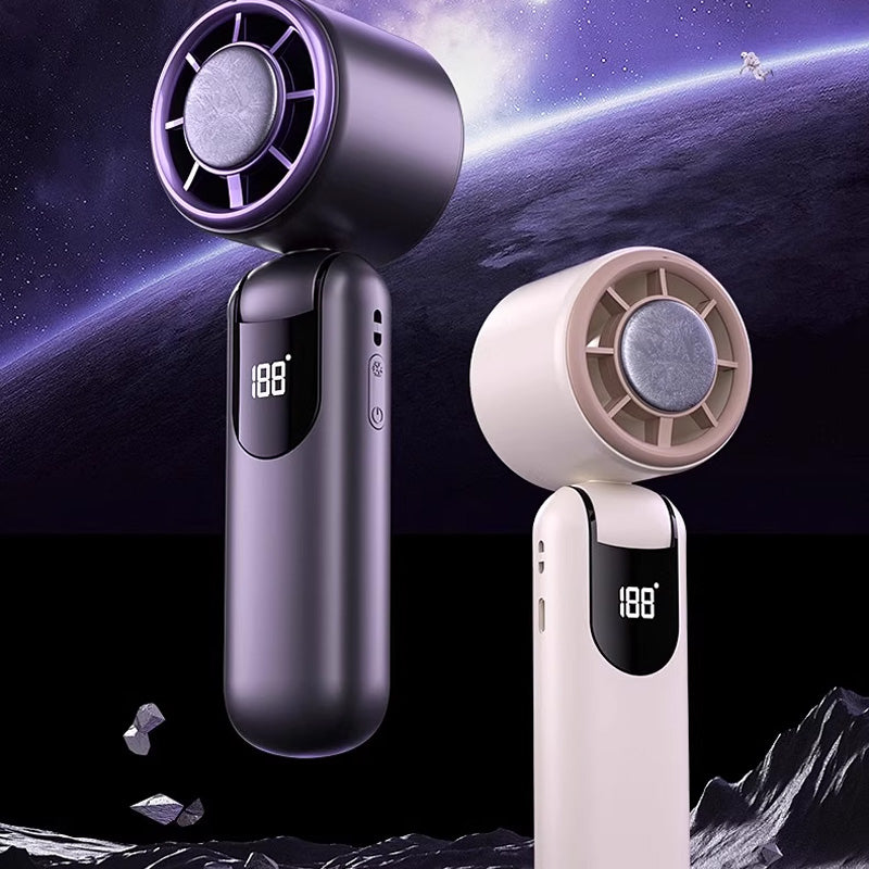 🌞🔥 Hot enough to melt? ❄️✨ Portable Rechargeable Semiconductor Cooling Fan