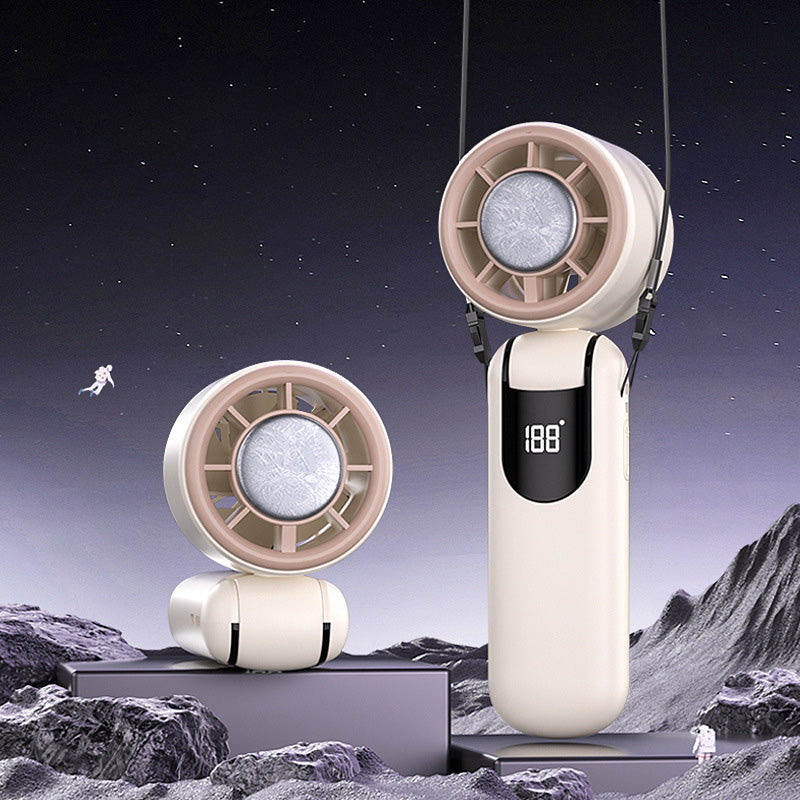🌞🔥 Hot enough to melt? ❄️✨ Portable Rechargeable Semiconductor Cooling Fan