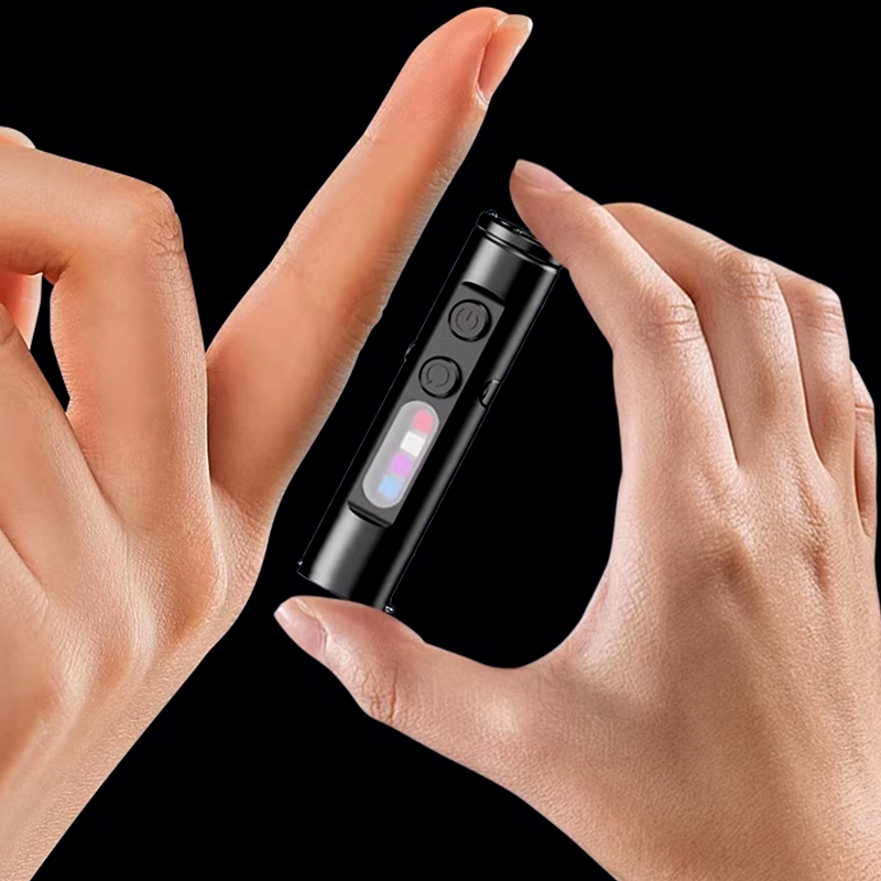🔋✨ Rechargeable Magnetic Mini Keychain Flashlight! Palm-sized ×500 lumens of strong light ✨