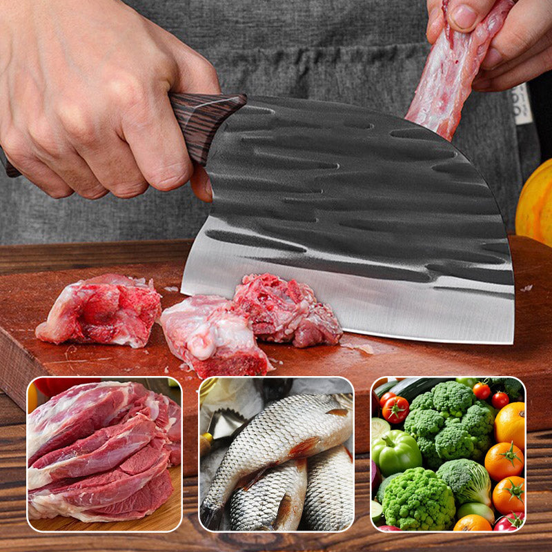 🔥Stainless Steel Kitchen Knife with Ergonomic Handle🔥