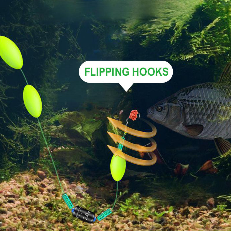 Self-Adjusting Hover Fishing Rig
