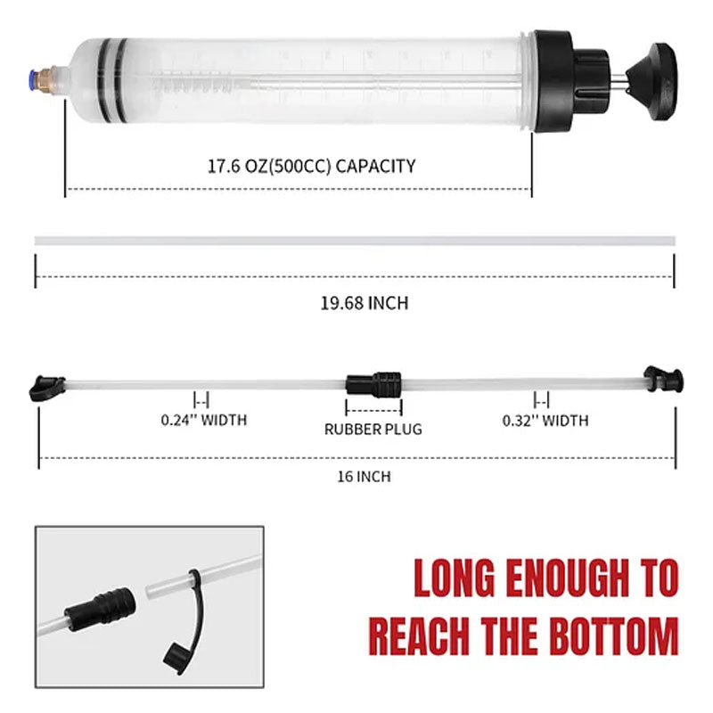 🔧✨ syringe type manual oil pumping and filling kit! Precise volume control × Dual-function, so mechanical maintenance is as precise as a shot ✨✨✨