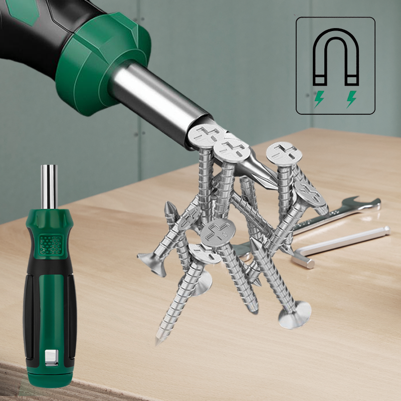 40-Piece Ratcheting Screwdriver Bit Set