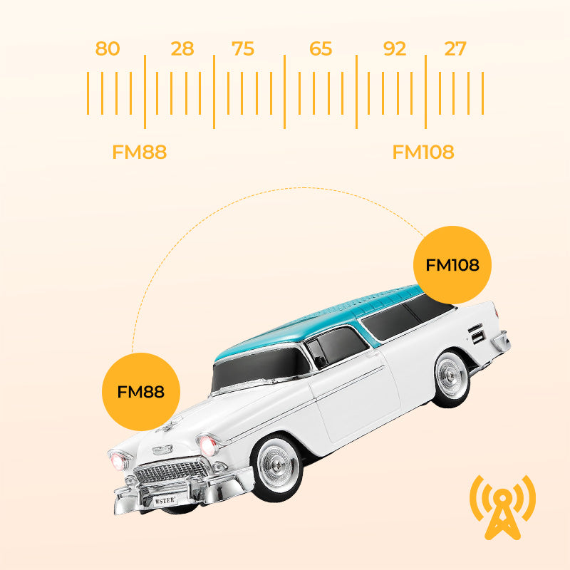 🔥Retro Car Model Wireless Bluetooth Speaker