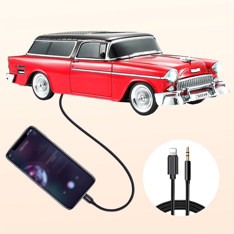 🔥Retro Car Model Wireless Bluetooth Speaker