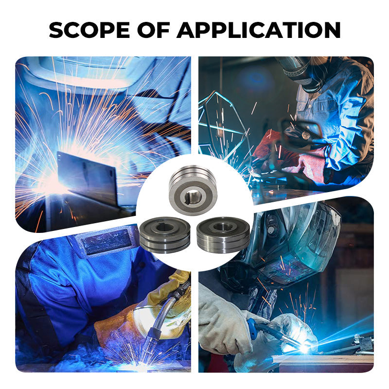 Heavy-Duty Wire Feed Roller for MIG Welding