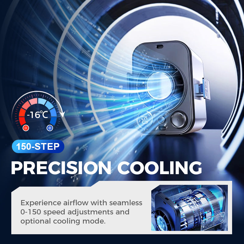 Portable Adjustable Cooling Waist Fan