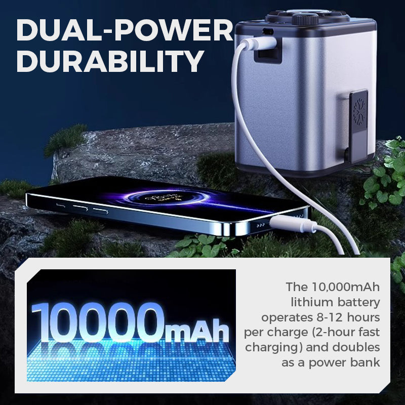 Portable Adjustable Cooling Waist Fan