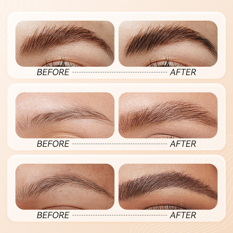 Dual-Ended Eyebrow Pencil with Brush for Women