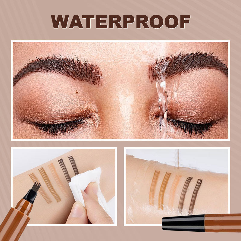 🎁Buy 2 Get 2 Free🔥Waterproof Four-tip Beard and Eyebrow Pen✨