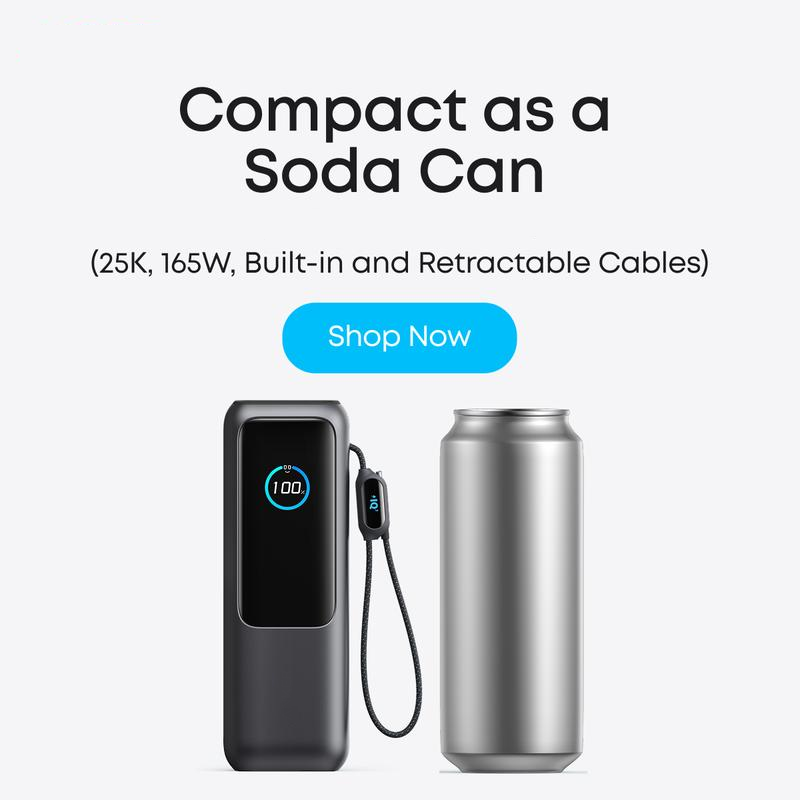 📢📢50% OFF !!!⏰🔥Portable Charger with Built-in Cable⚡