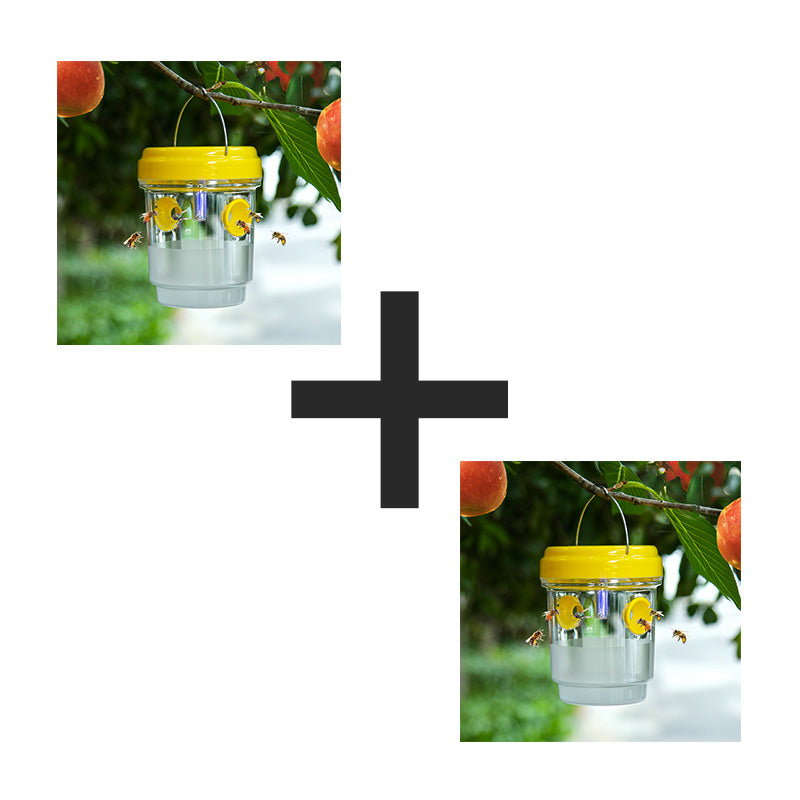 ✨ Solar Powered Wasp Trap – 24/7 Chemical-Free Pest Control For Your Yard! ✨
