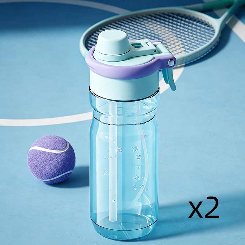 2-in-1 Mist & Sip Sports Water Bottle