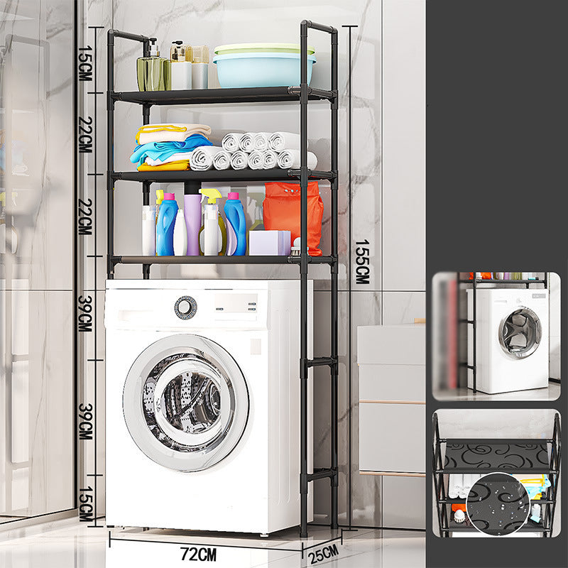 🎁2026 New Arrivals 50% OFF💥No-Drill Bathroom & Laundry Organizer Shelf