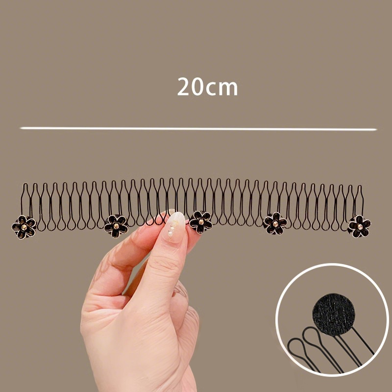 🔥Hot Sale 50% OFF🔥 Elegant Flexible Invisible Flyaway Hairband – Spiral Grip, No Crease, No Tangle 💇