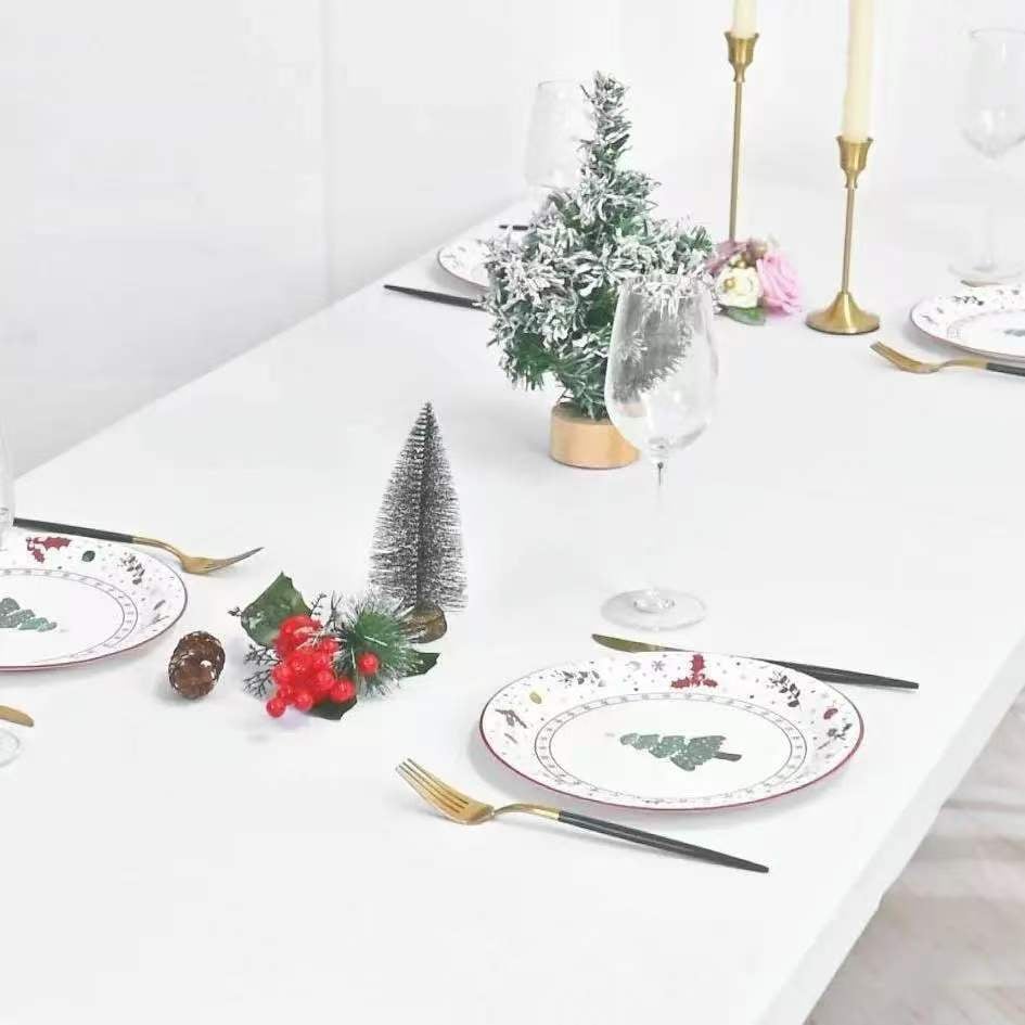 ✨ Sleek Look, Zero Creases – Reusable Spandex Table Cover for Dining & Garden. Half Price. Free US Delivery